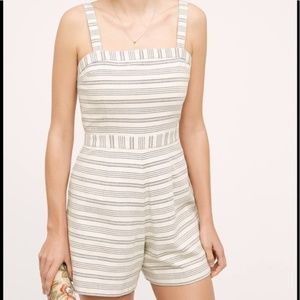 Paper Crown Stripe Romper